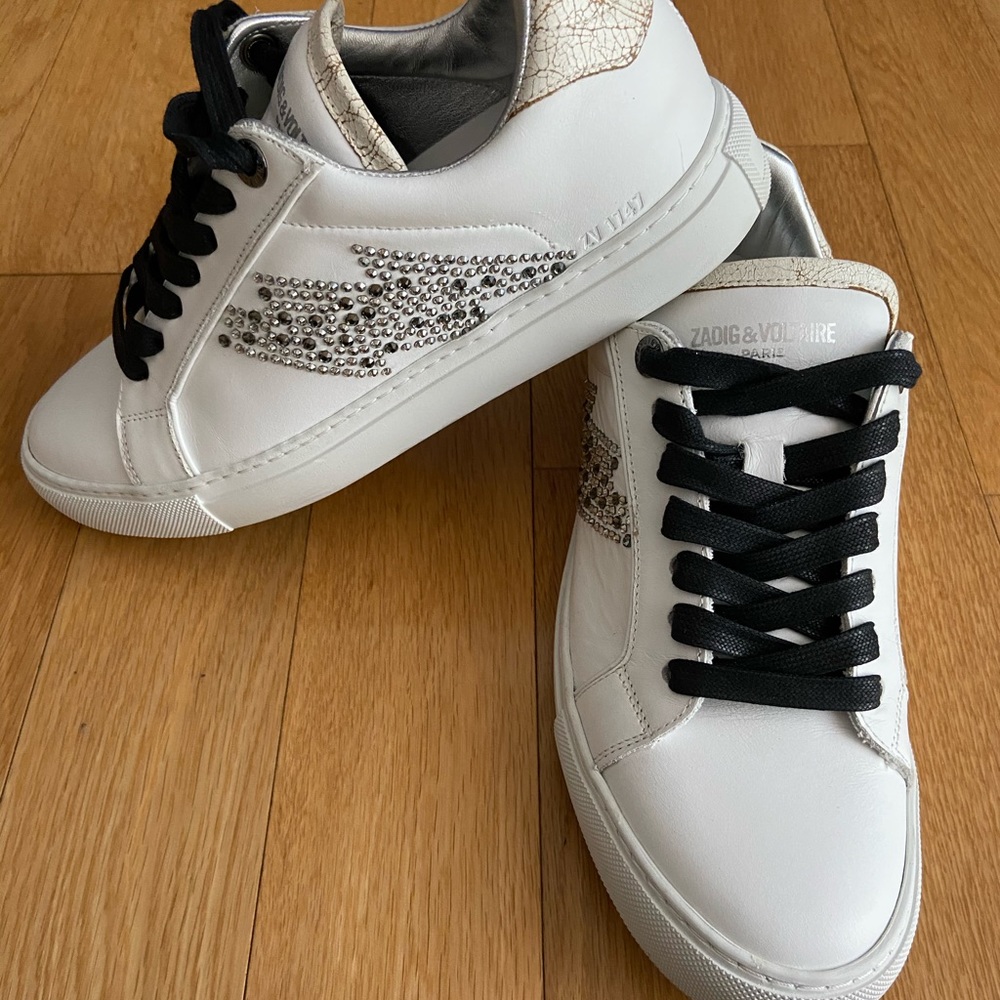 Zadig & Voltaire Zv1747 Flash Stud Sneakers